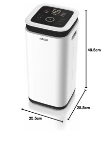 Dezumidificator Haeger DE-D16.013A, 16L capacitate, 245W putere, alb - Img 3