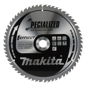 Disc circular pentru lemn Makita B-67309, 305 mm, 60 dinti, pentru taieturi rapide si curate