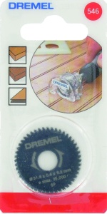 Disc Saw Dremel 546, 31.8mm, pentru taiere lemn si laminate - Img 6