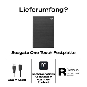 Discul extern Seagate One Touch 1TB, USB 3.0, metalic, portabil - Img 4