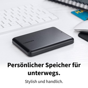 Discul extern Toshiba Canvio Partner 1TB, USB 3.0, compact, portabil - Img 5