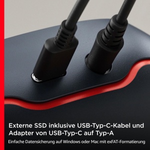 Discul SSD SanDisk Desk Drive 8 TB, viteza citire 1000 MBs, negru - Img 5