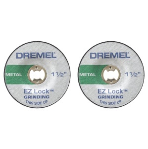 Discuri de slefuire Dremel EZ541GR, 3.8 cm, 2 bucati, Verde