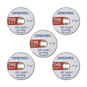 Discuri de taiere Dremel EZ409, 38 mm, argintii, pentru metal