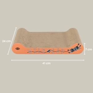 Discuri pentru zgariat pisici TRIXIE Wild Cat cu plante aromatice 41 x 24 x 7 cm - Img 3
