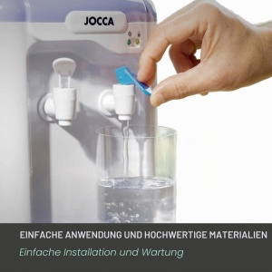 Dispenser de apa Jocca cu rezervor de 7 litri, racire 10-15C, alb-lila - Img 5