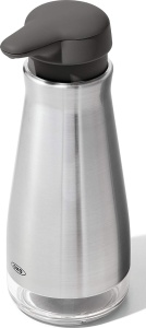Dispenser de sapun OXO Good Grips din otel inoxidabil, cu pompa si baza antiderapanta - Img 1