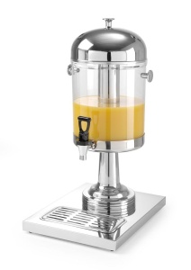 Dispenser de sucuri HENDI 8L cu robinet antitampire, inox si policarbonat - Img 2