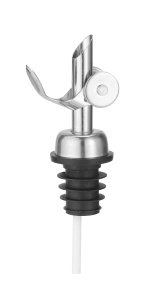 Dispenser lichide HENDI, 3 bucati, pentru ulei, alcool, otet, inox - Img 2