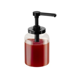 Dispenser pentru sosuri APS 93290, capacitate 1,7 litri, din sticla - Img 2
