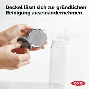 Dispenser ulei OXO Good Grips din sticla, 350 ml, design elegant - Img 6