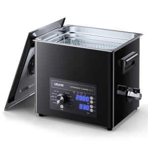 Dispozitiv de curatare cu ultrasunete VEVOR 10L, 40kHz, cu buton de control
