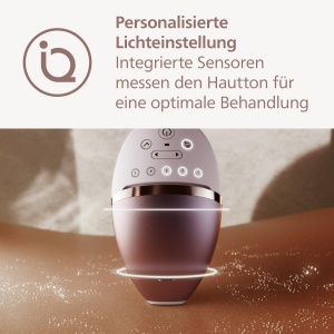 Dispozitiv de epilare Philips Lumea seria IPL 8000 cu tehnologie SenseIQ - alternativa la epilarea cu laser, 3 atasamente pentru corp, fata si zone de precizie (BRI946/00) - Img 4