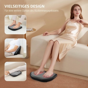 Dispozitiv de Masaj pentru Picioare COMFIER cu Functie de Caldura, 2-in-1, Shiatsu - Img 4