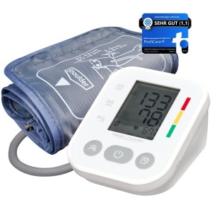 Dispozitiv de masurare a tensiunii arteriale ProfiCare PC BMG 3121, cu detectare aritmie, LCD mare