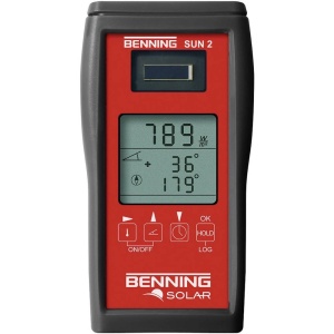Dispozitiv de Masurare Temperatura si Radiatie Benning SUN 2, 100-1250 Wm, 4-in-1 - Img 1