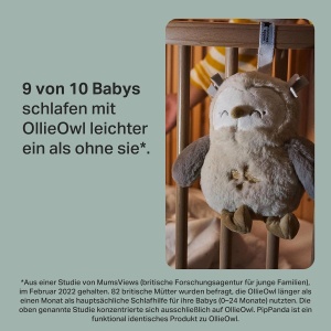 Dispozitiv de Somn pentru Bebei Tommee Tippee OllieEule, 6 Sunete Relaxante, USB Reincarcabil - Img 2