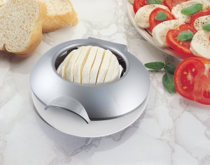 Dispozitiv de taiat mozzarella si oua Fackelmann, argintiu, 1 bucata - Img 3