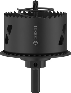 Dispozitiv de taiere Bosch 1x Lochsage cu adaptor si randsenker pentru lemn si pereti de gips-carton, 68 mm - Img 1