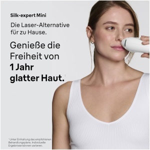 Dispozitiv IPL pentru Epilare Braun Silk Expert Mini PL1104, Alb - Img 2