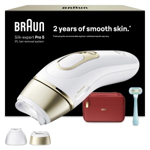 Dispozitiv IPL pentru Epilare Braun Silkexpert Pro 5 PL5221, AlbAuriu