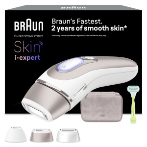 Dispozitiv IPL pentru indepartarea parului Braun Skin iexpert 7, PL7253, Rosegold