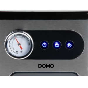 DOMO DO1138K Espressor cu manometru - 20 bar - cu bagheta de abur integrata - otel inoxidabil/negru - Img 9