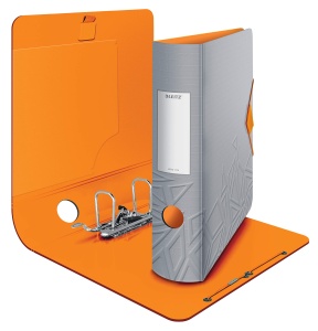 Dosar Leitz Urban Chic 180 Active, 5 bucati, A4, 8,2 cm, Gri - Img 2