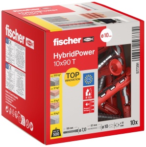 Dulap cu hibrid Fischer HybridPower 10 x 90, rezistenta ridicata, montaj simplu