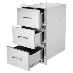Dulap de bucatarie exterior VEVOR VV-OCD-162921 din otel inoxidabil, 15.7 x 28.5 x 20.7 inch