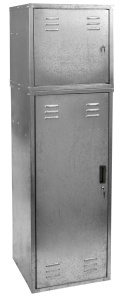Dulap pentru sa Kerbl 60x60x60 cu 2 rafturi, inchizator si design stivuibil - Img 2