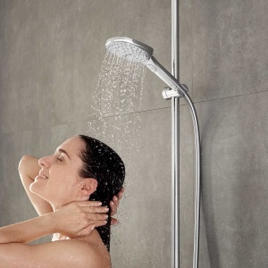 Dus cu trei tipuri de jet hansgrohe Raindance Select E, 120 mm, crom, EcoSmart - Img 3