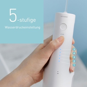 Dus cu ultrasunete Panasonic EW-DJ67, capacitate 200 ml, 5 trepte de presiune, alb - Img 7