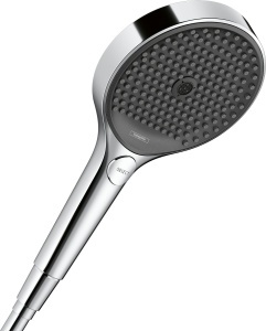 Dus de dus hansgrohe Rainfinity 130 EcoSmart, 3 tipuri de jet, Crom