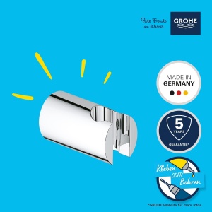 Dus Grohe Vitalio Universal cu suport de perete, montare usoara - Img 2