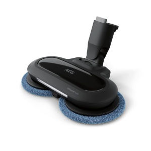 Duza de mop AEG AZE157 UltimatePower pentru aspirator fara fir AEG 8000 (duza pentru curatare umeda eficienta, functie de stergere, 2 tampoane de curatare rotative, sticla de pulverizare cu apa, lumina frontala LED, negru) - Img 1