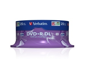 DVDR Verbatim Double Layer 8.5GB, 8x, 25 bucati, Hardcoat Scratch Guard - Img 2