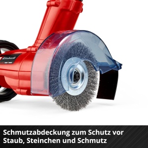 Einhell Curatator de chit fara fir GC-CC 18 Li Solo Power X-Change (ghidon telescopic infinit variabil, perii interschimbabile, livrare fara baterie si incarcator) - Img 8