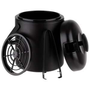 Eiseimer APS 36016, 1.3 Litri, Negru, Inox, 14 cm - Img 3