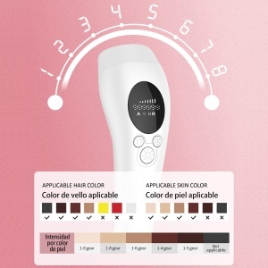 Epilator cu lumina pulsata LUZ PULSADA Freezing Point IPL 999000, 48W, Alb - Img 5