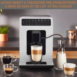 Espressor automat KRUPS Evidence Eco-Design YY4660FD 7 bauturi presetate Sistem One-Touch Reciclabil - Img 6