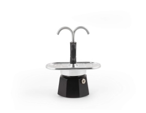 Espressor Bialetti Mini Express Kandisky 2 cesti 90 ml Negru Aluminiu