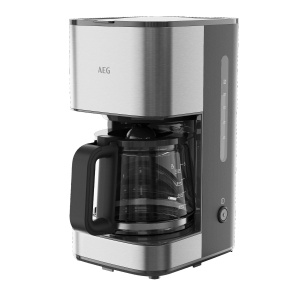 Espressor cafea AEG Deli 3 CM3-1-3ST, 12 cesti, 11000 W, finisaj metalic - Img 1