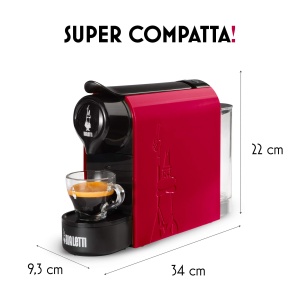 Espressor cafea Bialetti Gioia, 1200 W, 0.5L, rosu - Img 4