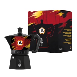 Espressor cafea Bialetti Moka Express Roma, 3 cesti, aluminiu, argintiu