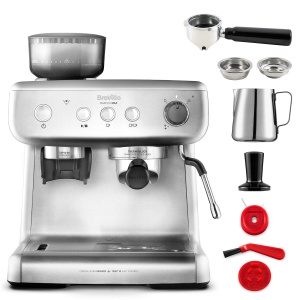 Espressor cafea Breville Barista Max cu moara integrata, 2.8L, inox - Img 4