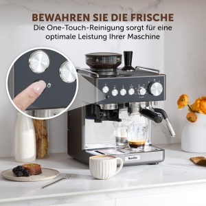 Espressor cafea Breville Barista Sense, 15 bar, negru, cu rasnita integrata - Img 8