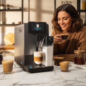 Espressor cafea Cecotec Superautomat Cremmaet Latte Art, 1500W, 19 Bar - Img 3