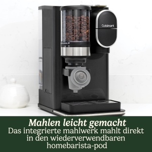 Espressor cafea Cuisinart cu rasnita integrata, 1.35L, negru - Img 3