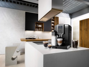 Espressor cafea DeLonghi Dinamica ECAM 350.55.B, 1.8L, Negru, LatteCrema - Img 9